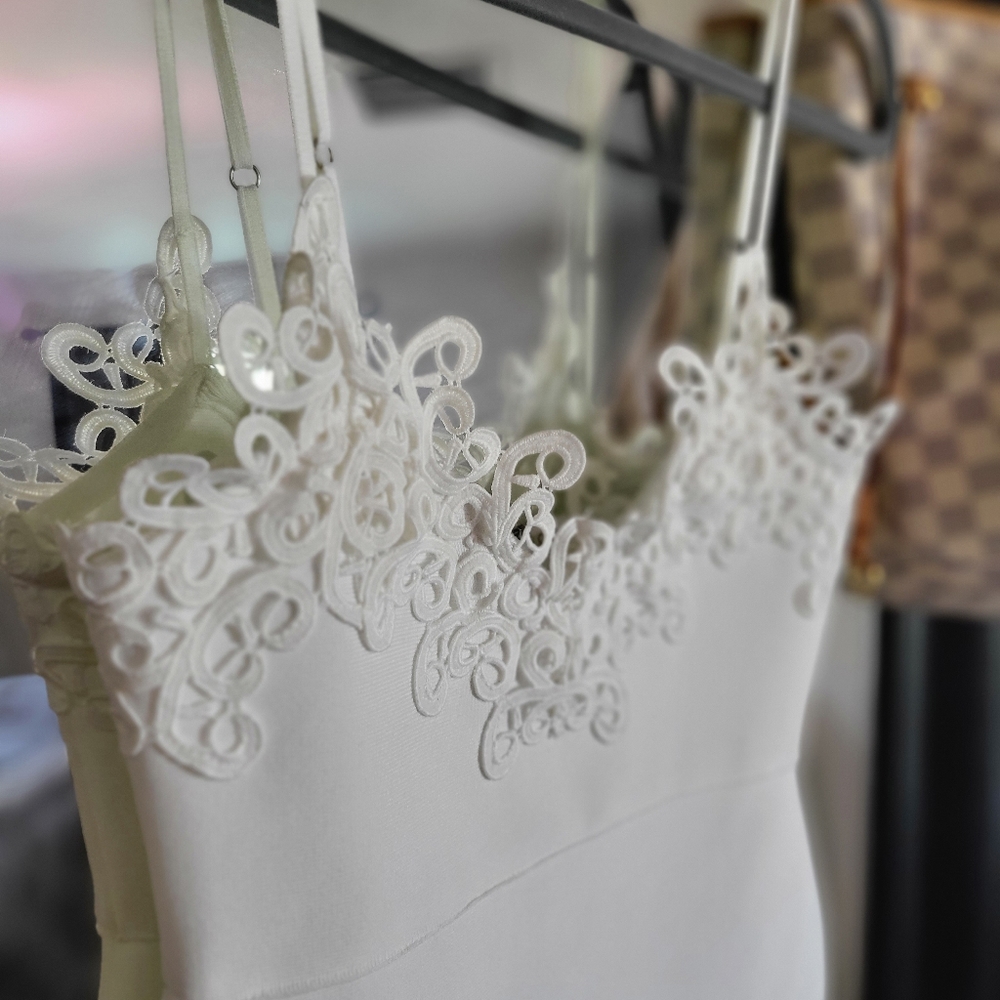 White Shein Dress